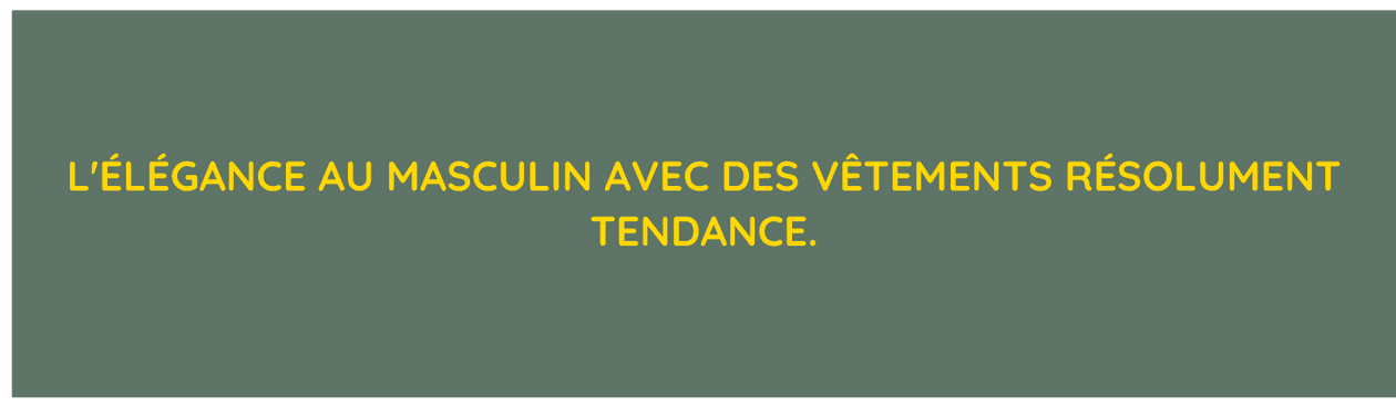 Neuermann, élégance au masculin, élégance, homme